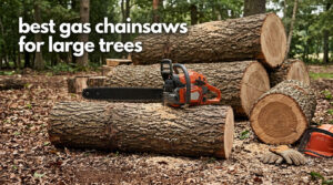 best gas chainsaws for large trees