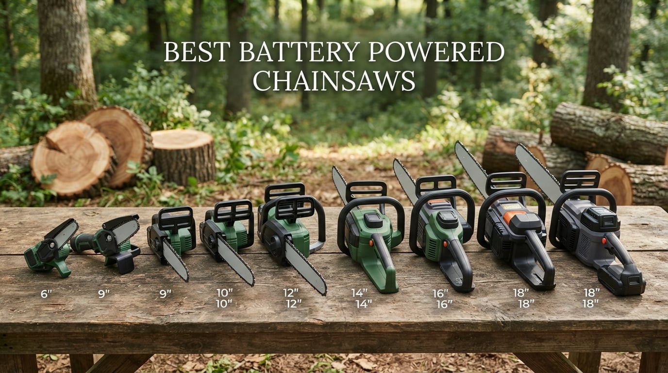 best battery powered chainsaws