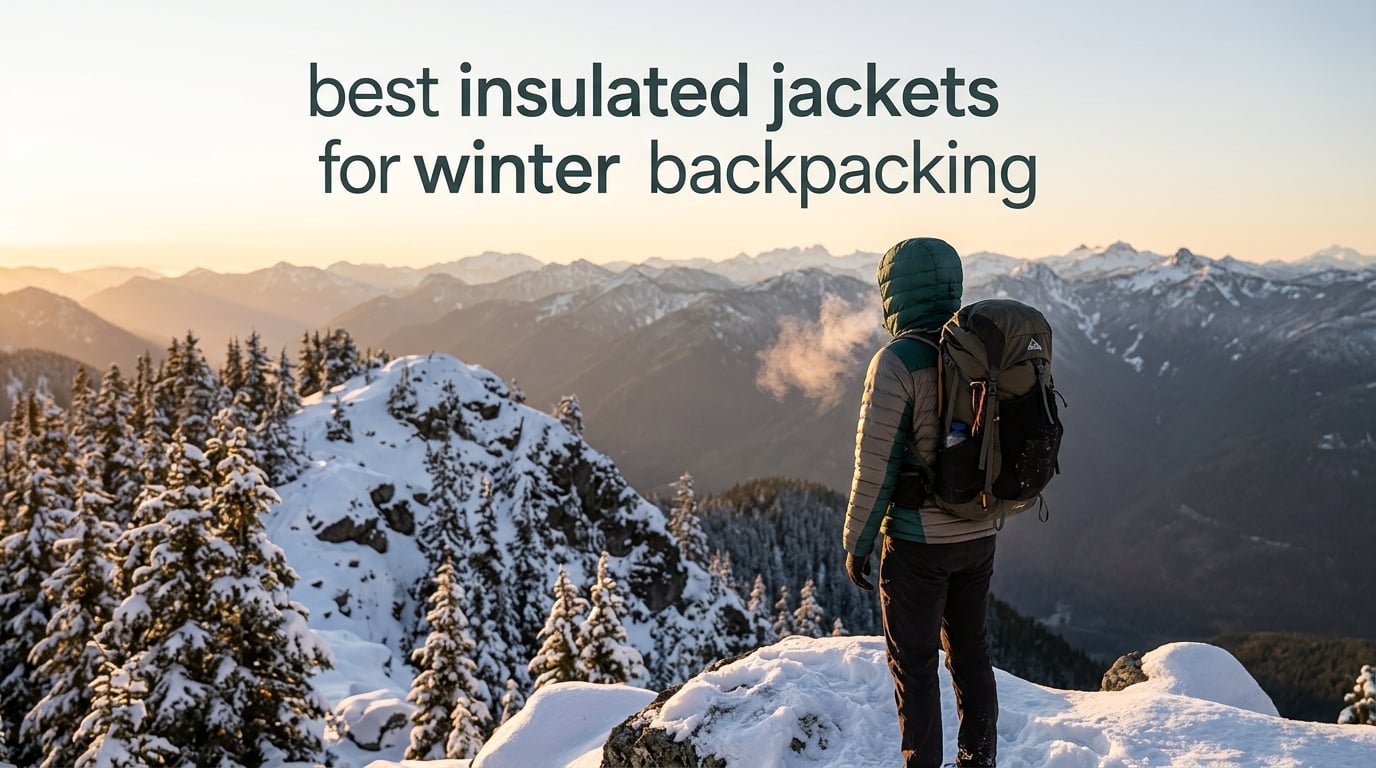 best insulated jackets for winter backpacking