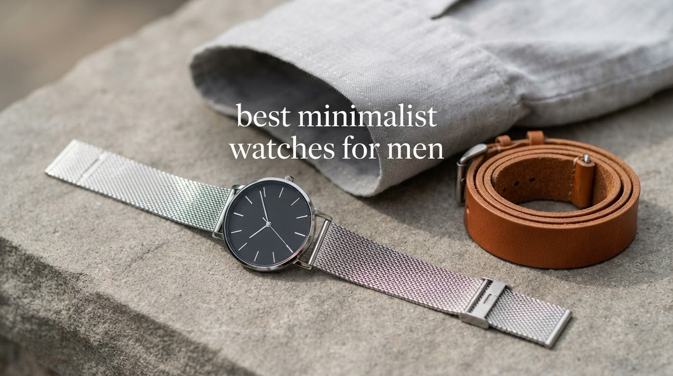 best minimalist watches for men