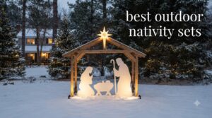 best outdoor nativity sets