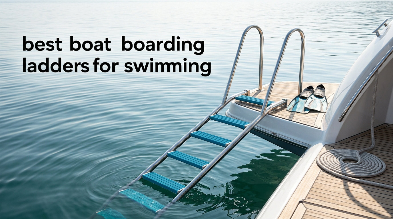 best boat boarding ladders for swimming