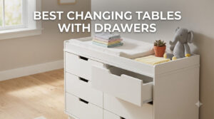best changing tables with drawers