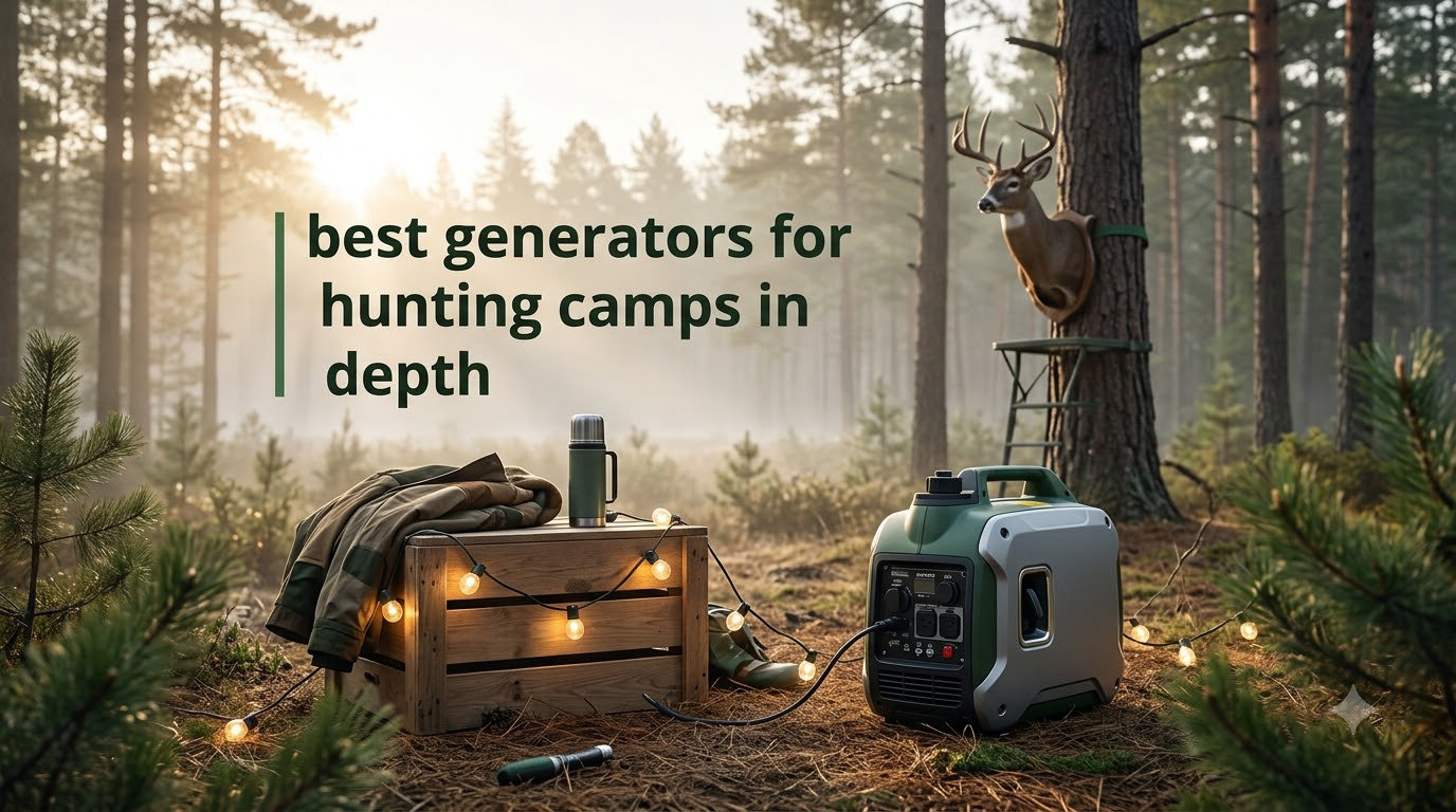 best generators for hunting camps in depth