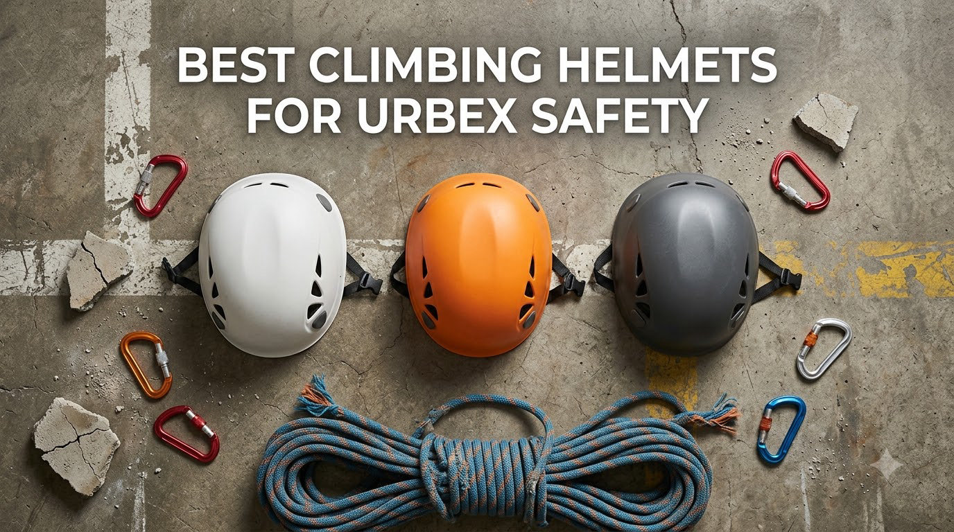best climbing helmets for urbex safety