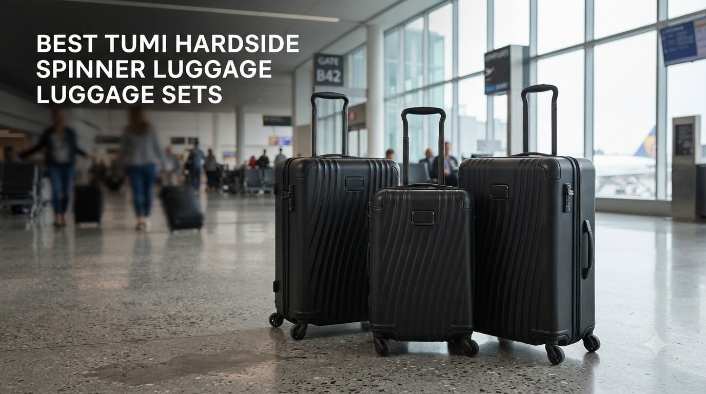 best tumi hardside spinner luggage sets
