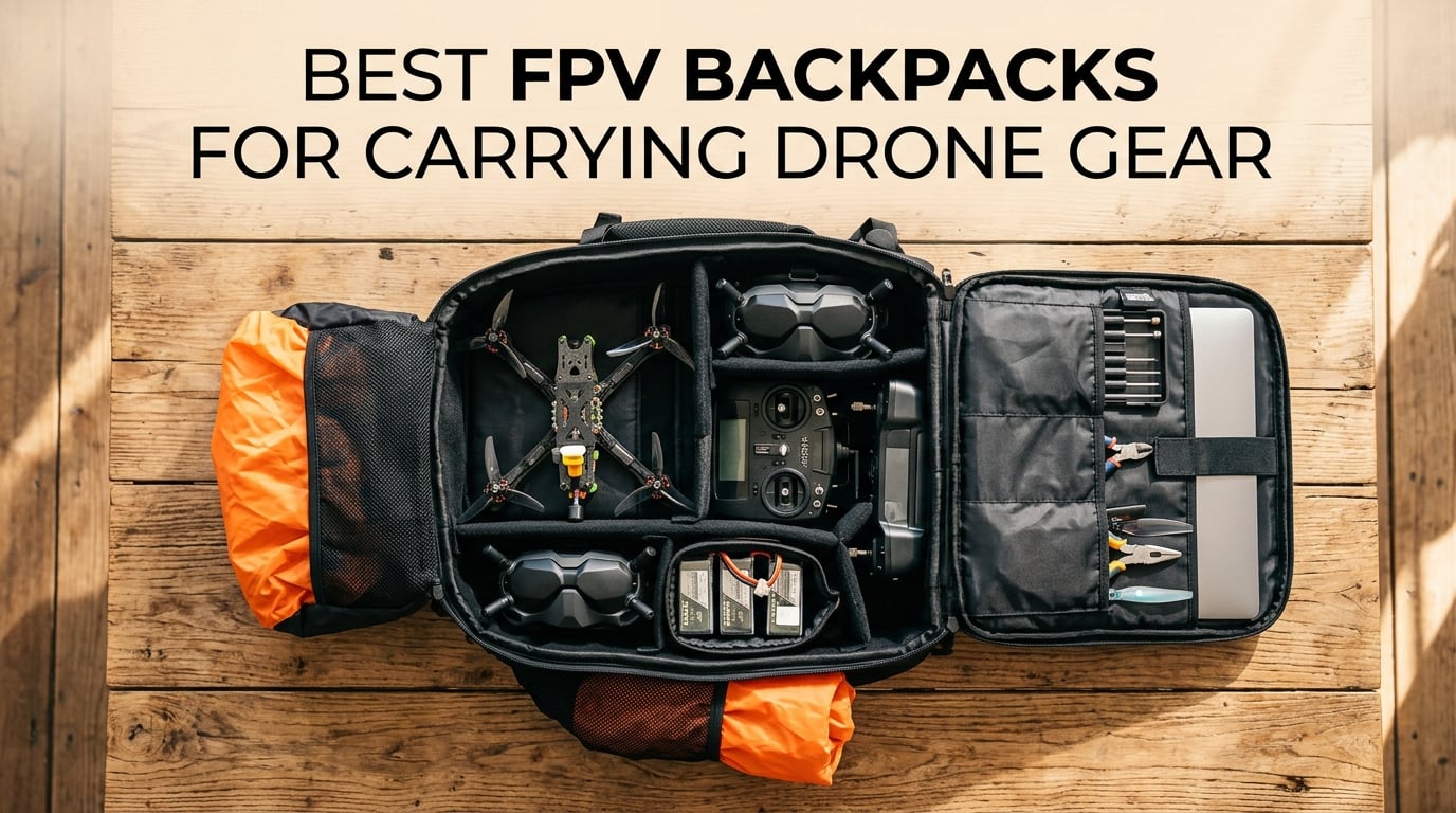 best fpv backpacks for carrying drone gear