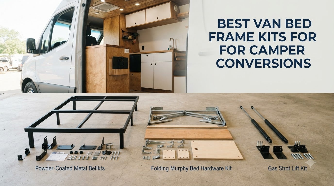 best van bed frame kits for camper conversions