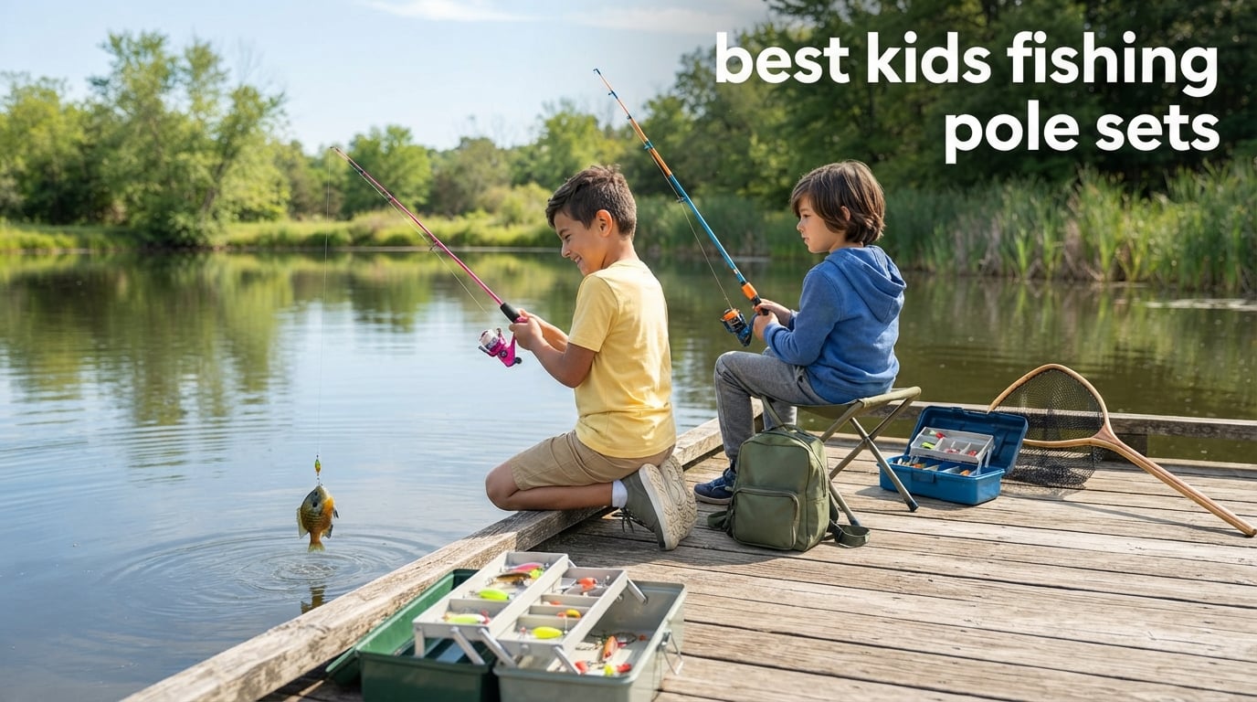 best kids fishing pole sets