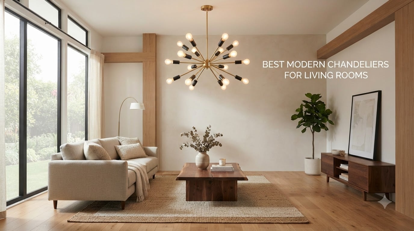 best modern chandeliers for living rooms