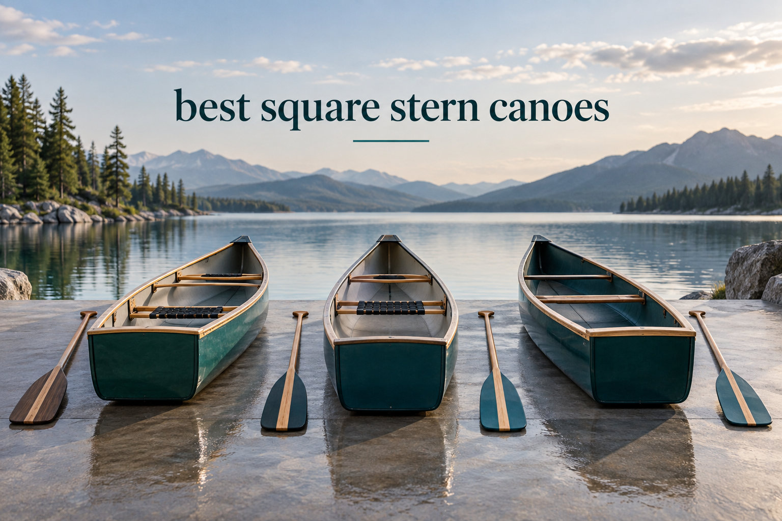 best square stern canoes