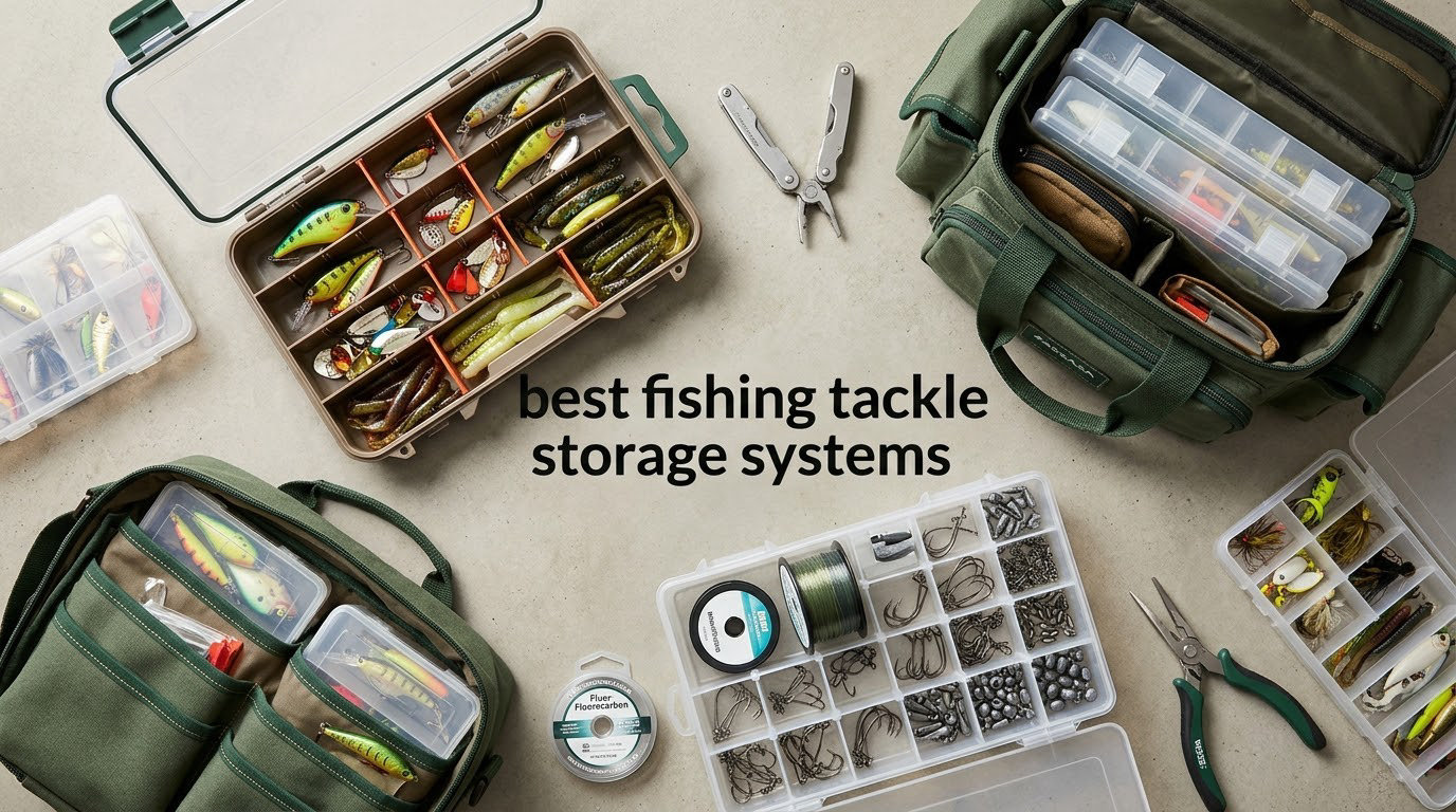 best fishing tackle storage systems