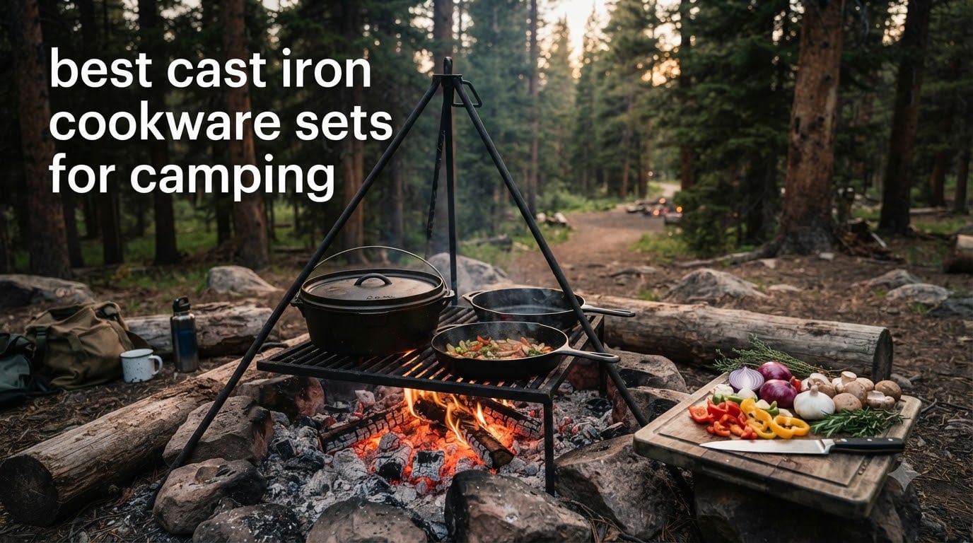 best cast iron cookware sets for camping