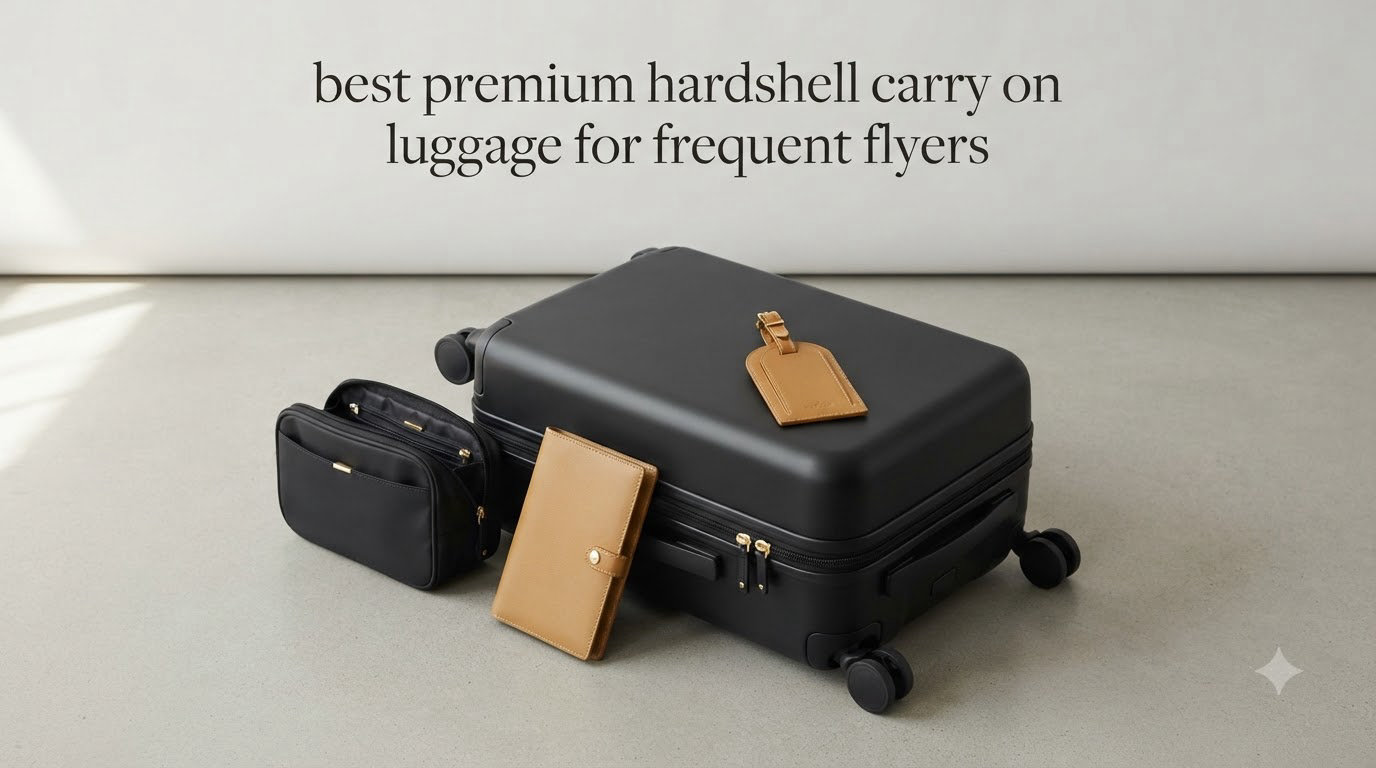 best premium hardshell carry on luggage for frequent flyers