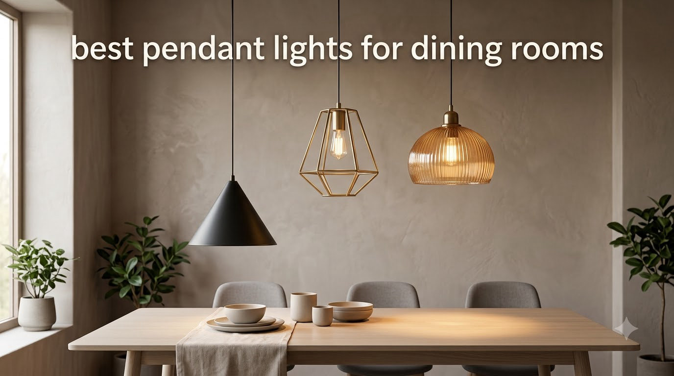 best pendant lights for dining rooms