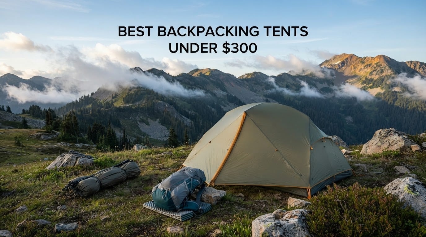 best backpacking tents under $300