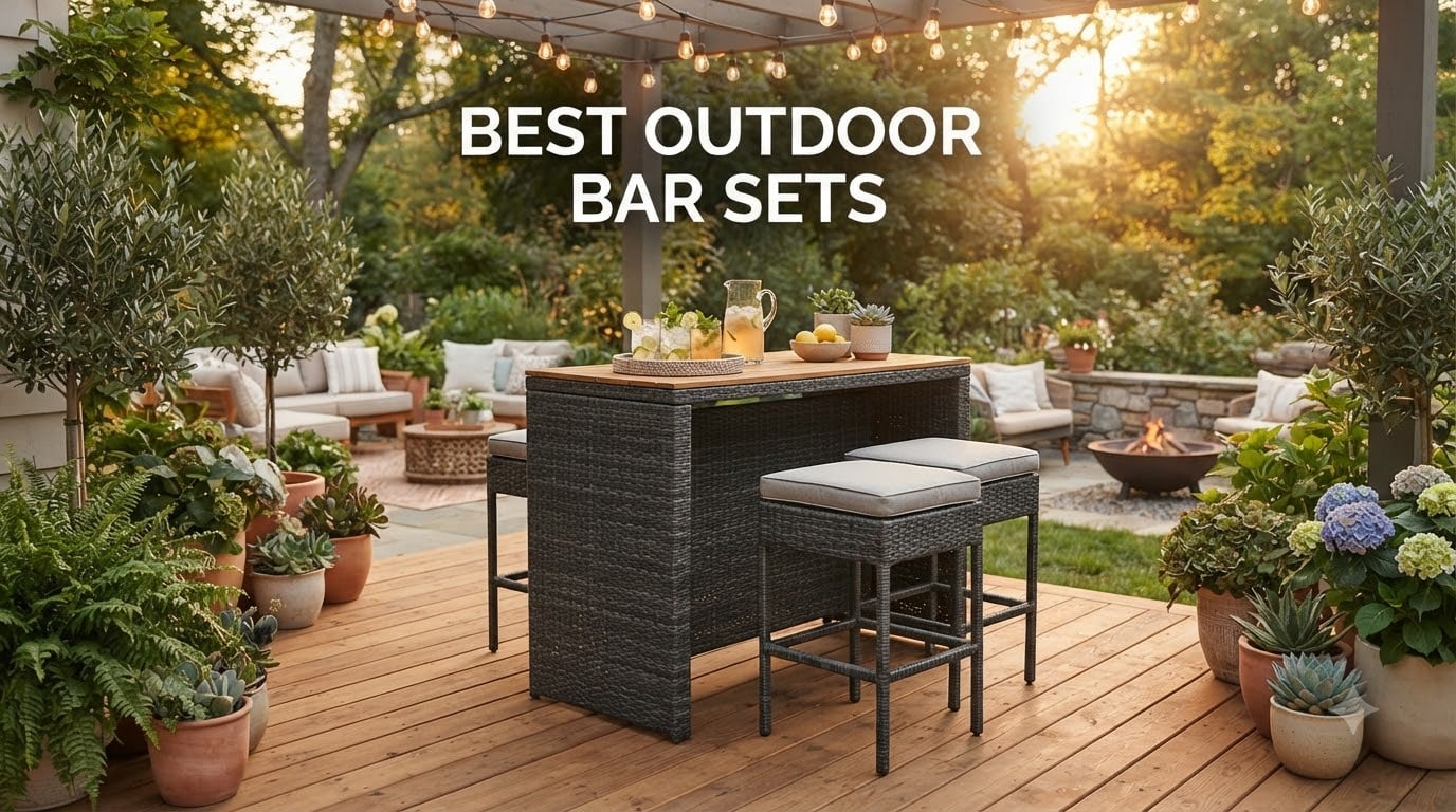 best outdoor bar sets