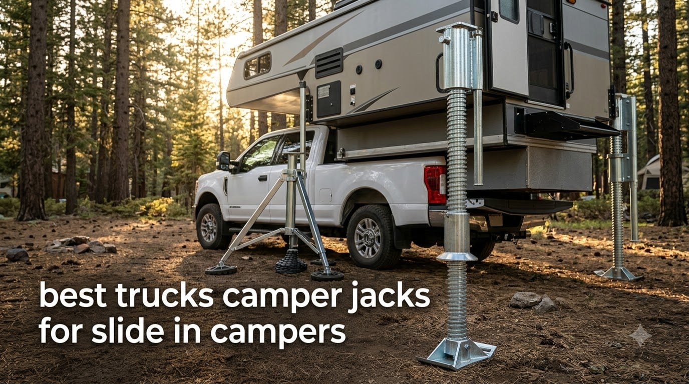 best trucks camper jacks for slide in campers