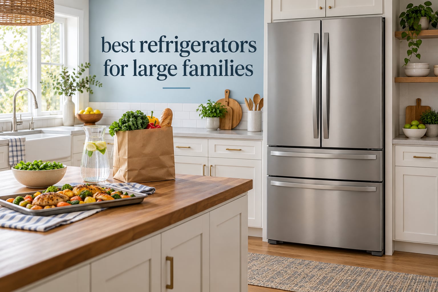 best refrigerators for large families