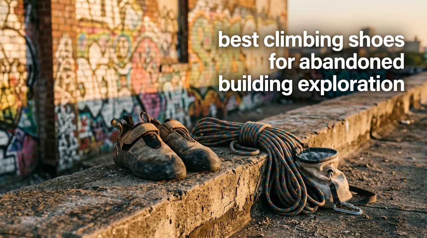 best climbing shoes for abandoned building exploration