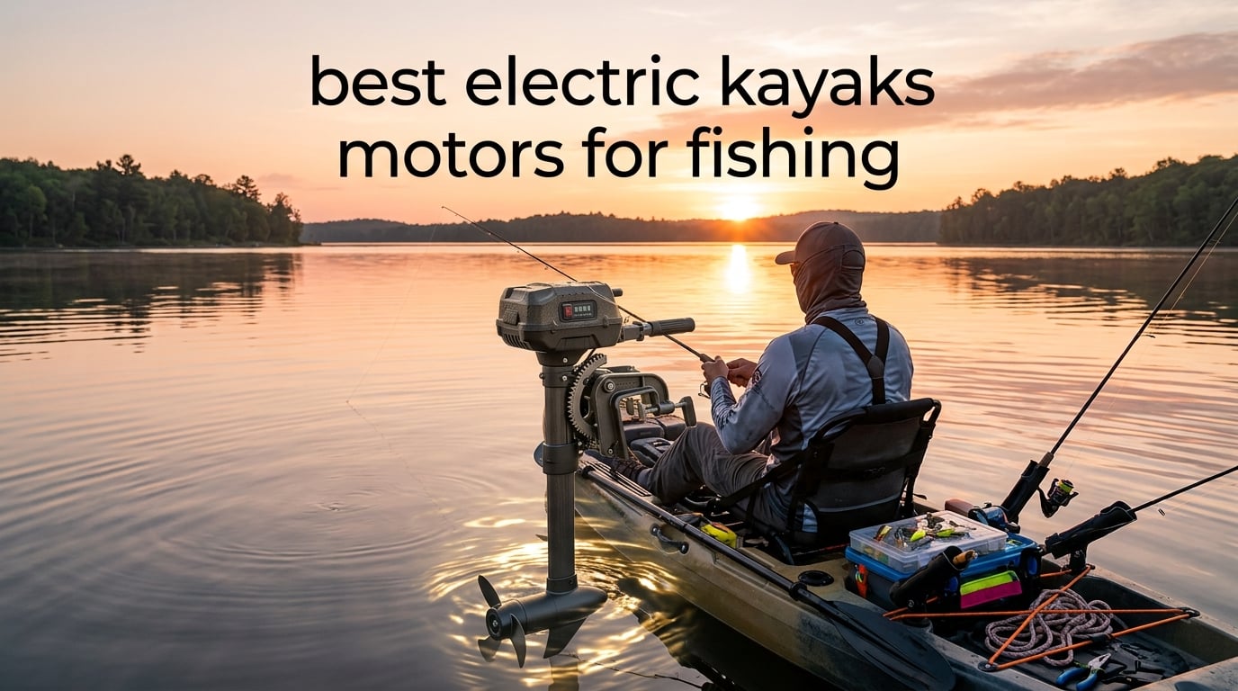 best electric kayaks motors for fishing