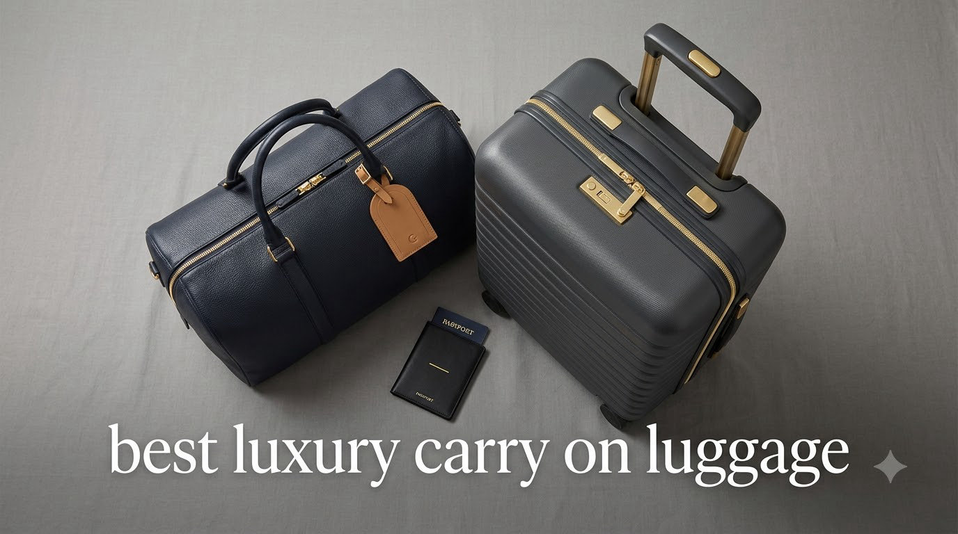 best luxury carry on luggage