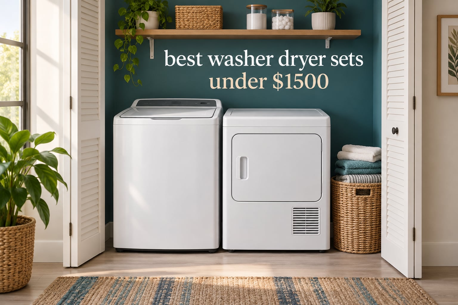 best washer dryer sets under $1500