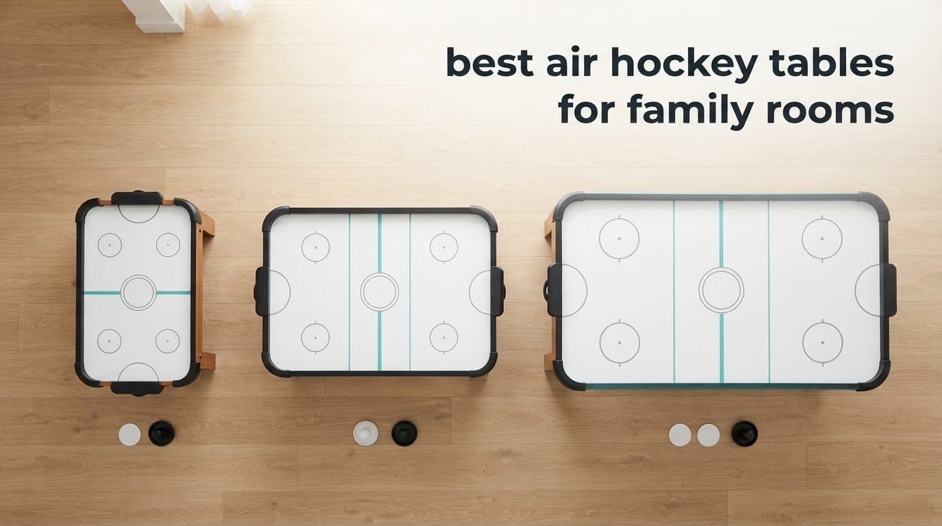 best air hockey tables for family rooms
