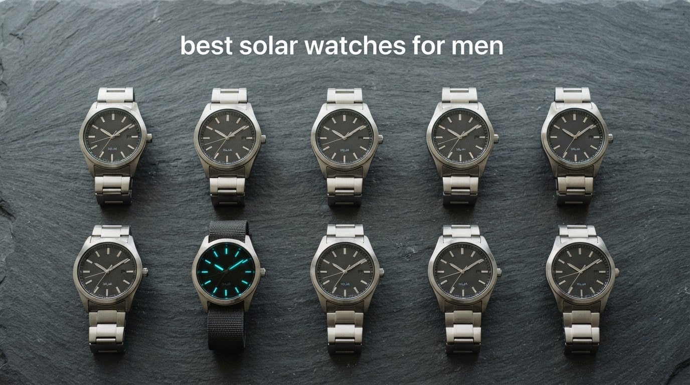best solar watches for men