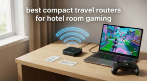 best compact travel routers for hotel room gaming