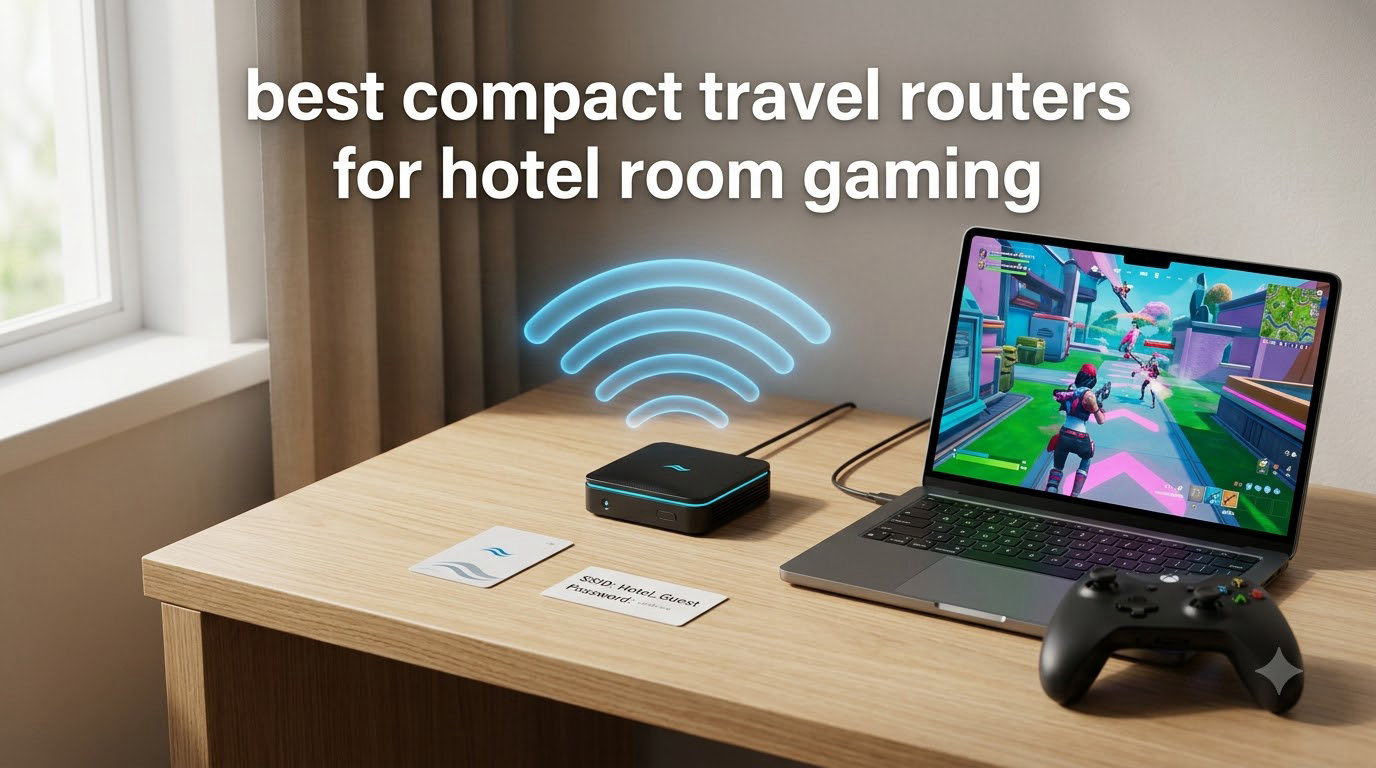 best compact travel routers for hotel room gaming