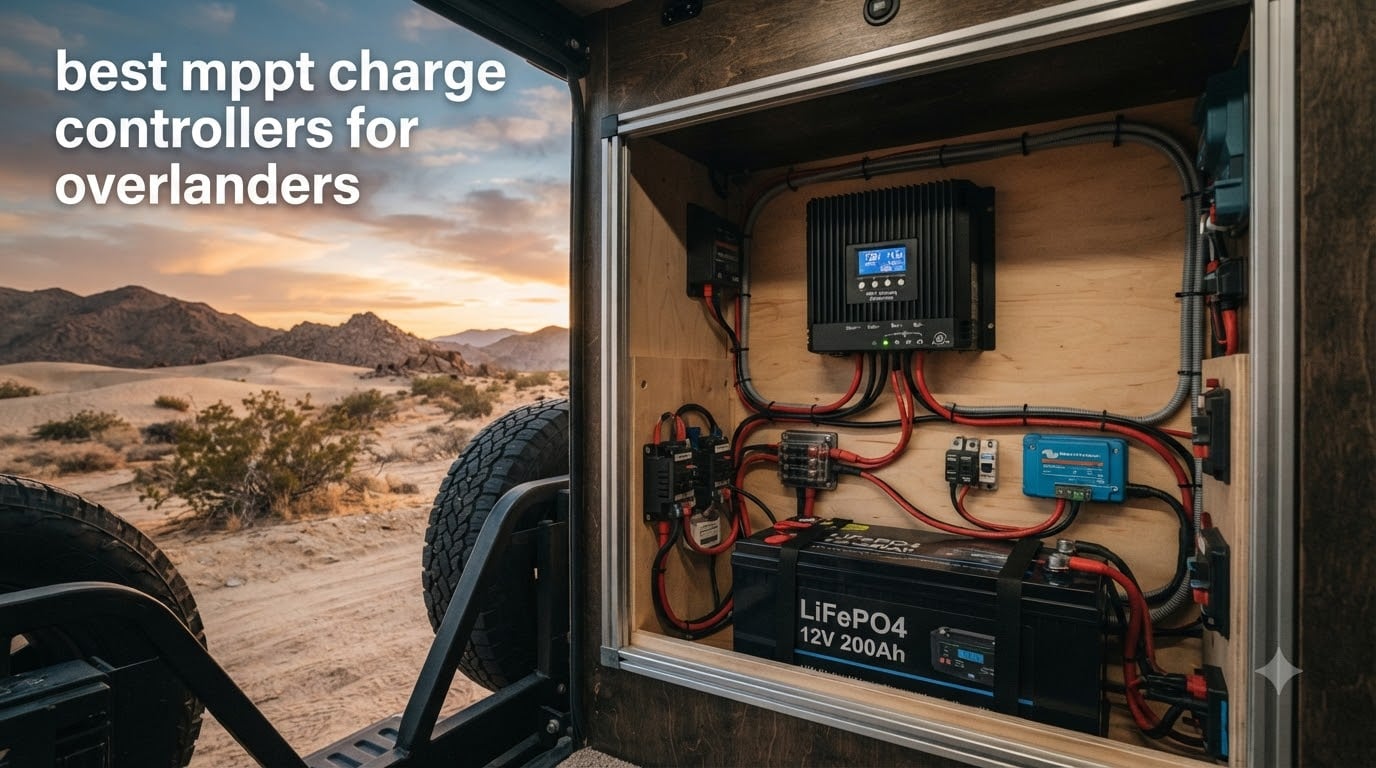best mppt charge controllers for overlanders
