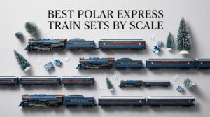 best polar express train sets by scale