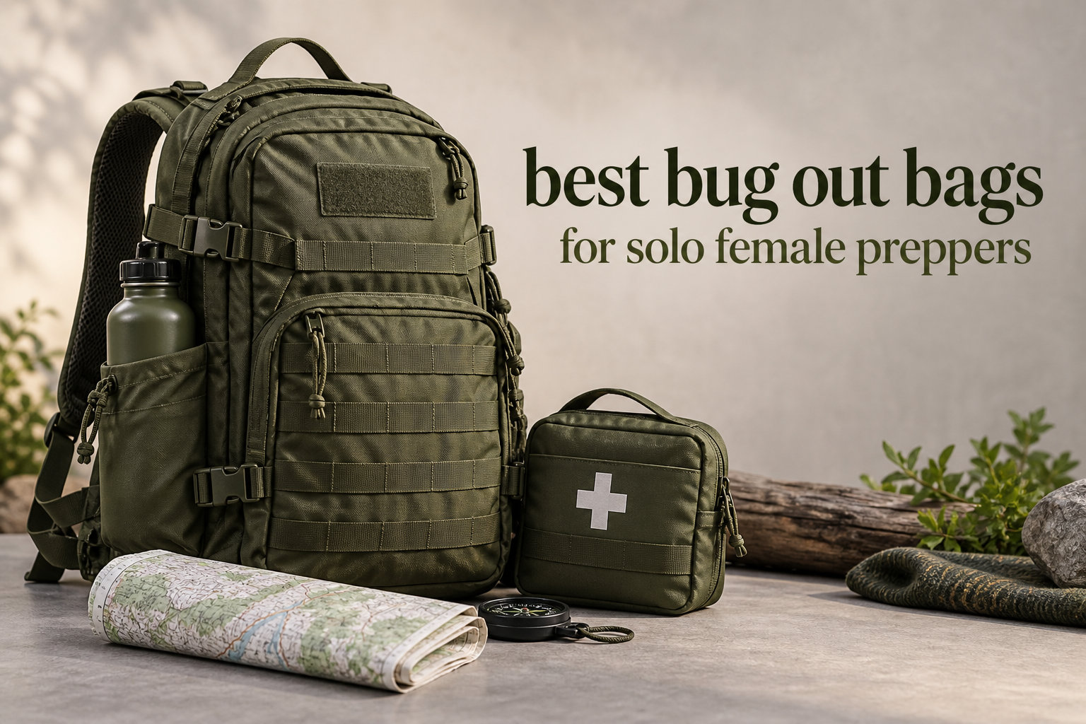 best bug out bags for solo female preppers