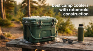 best camp coolers with rotomold construction
