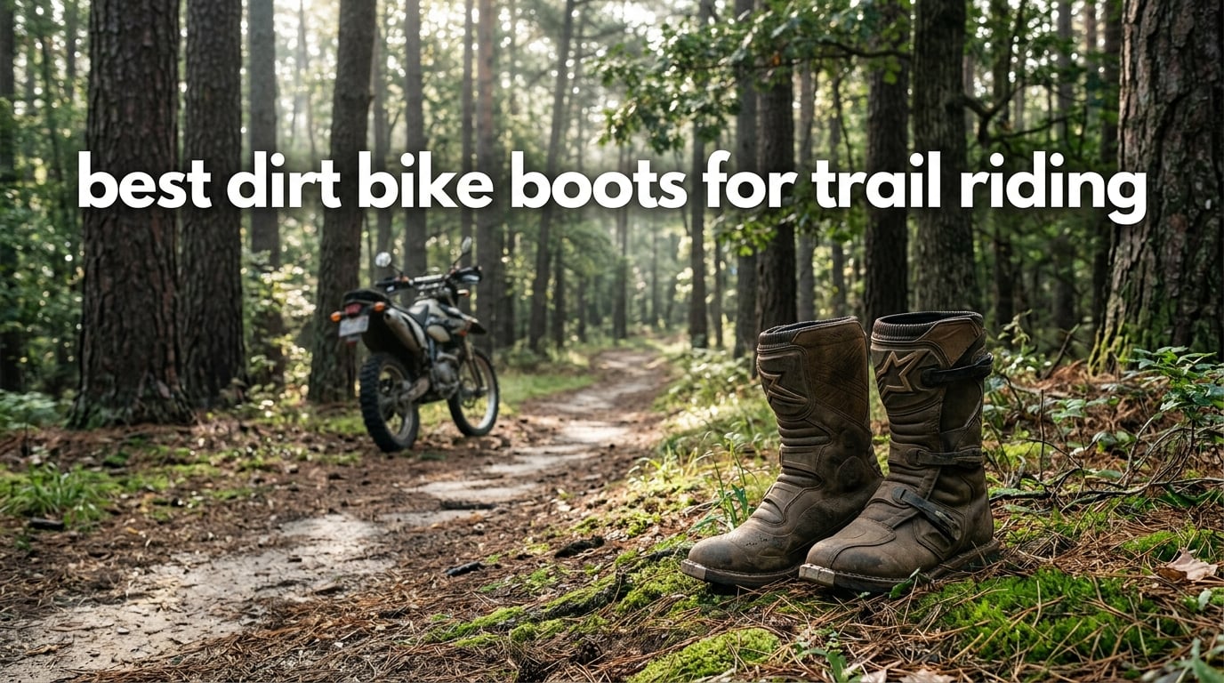 best dirt bike boots for trail riding