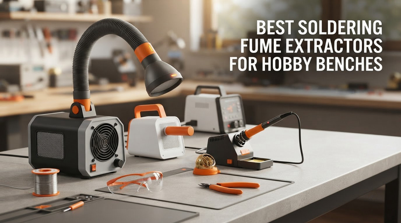 best soldering fume extractors for hobby benches
