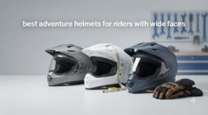 best adventure helmets for riders with wide faces