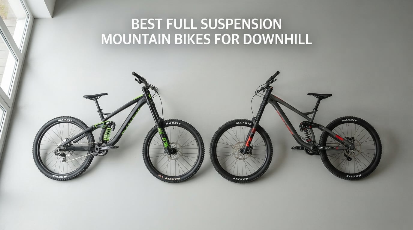 best full suspension mountain bikes for downhill