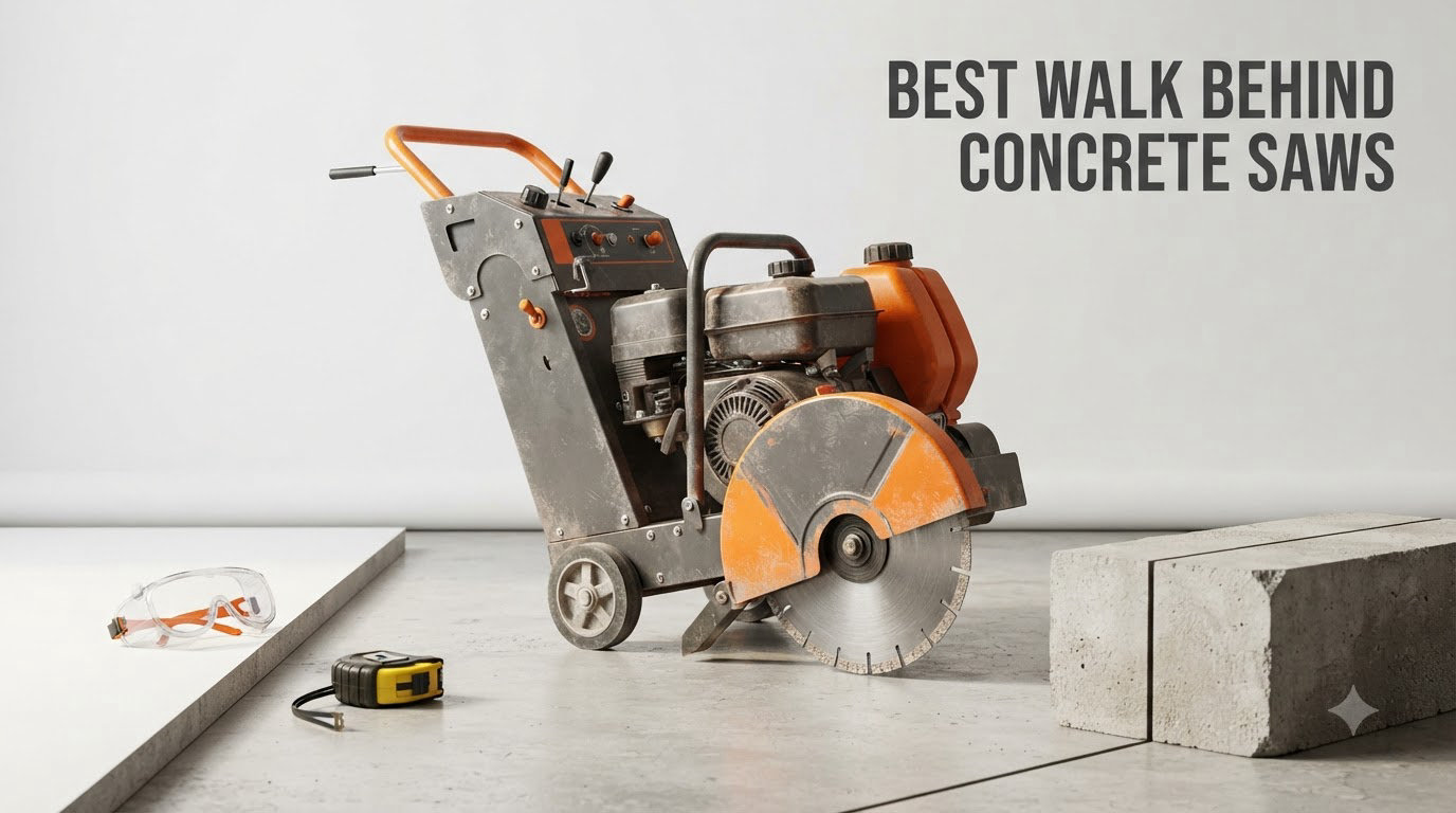 best walk behind concrete saws