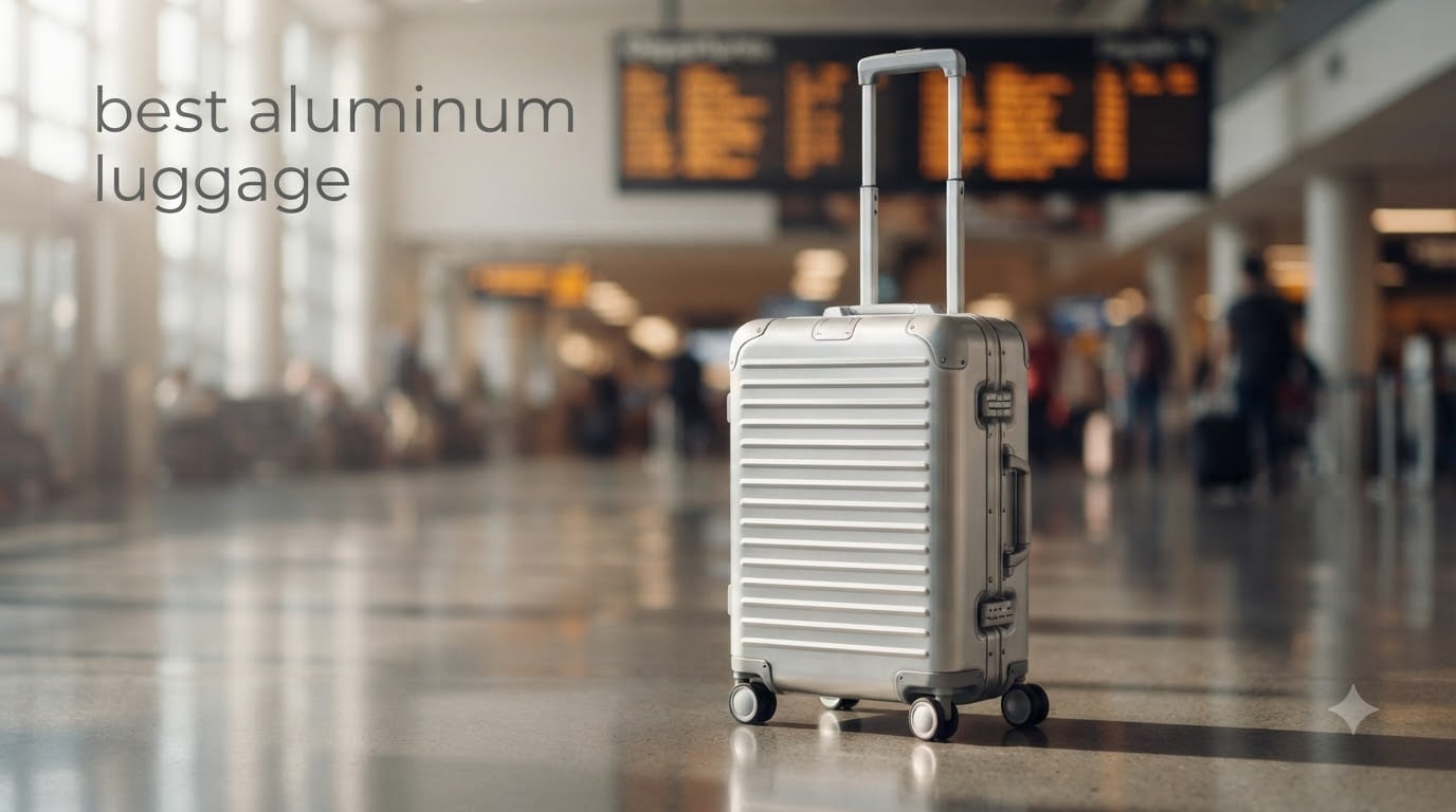 best aluminum luggage