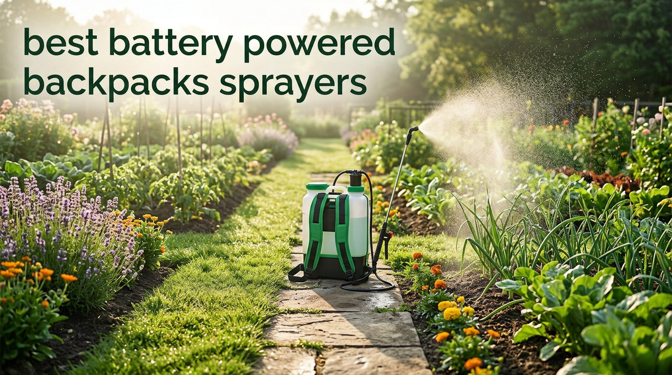 best battery powered backpacks sprayers