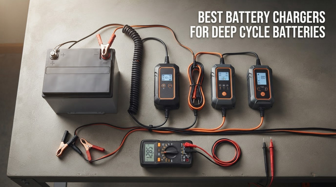 best battery chargers for deep cycle batteries
