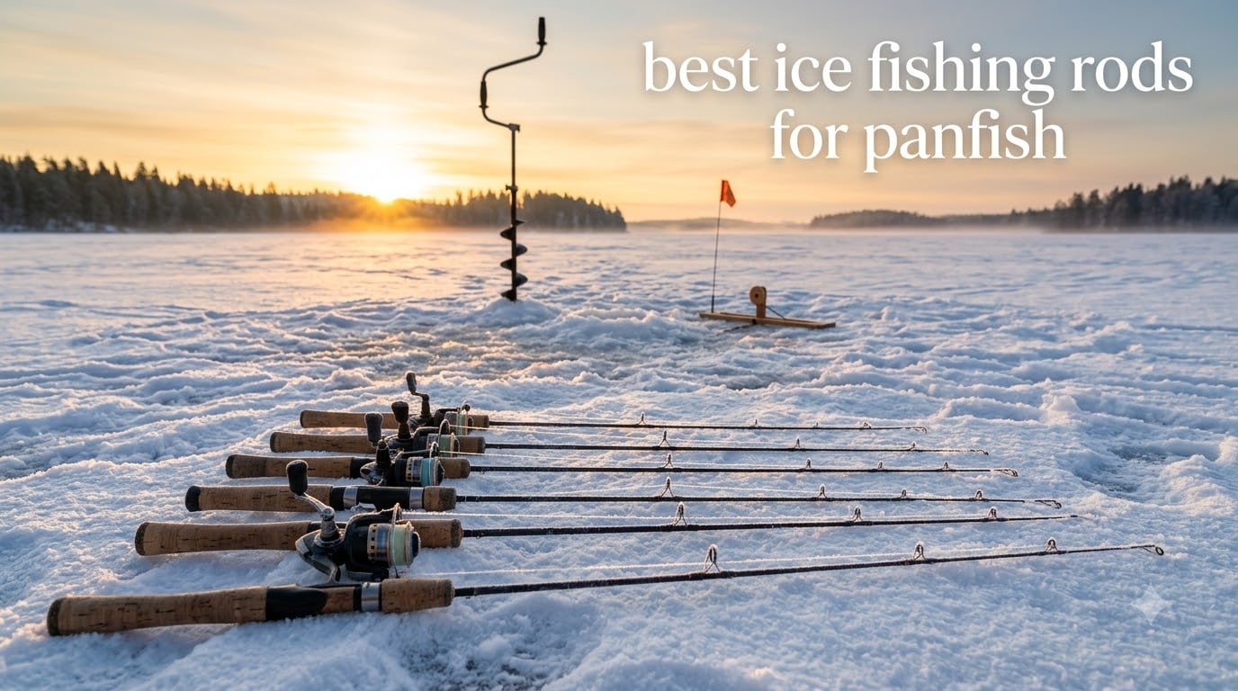 best ice fishing rods for panfish