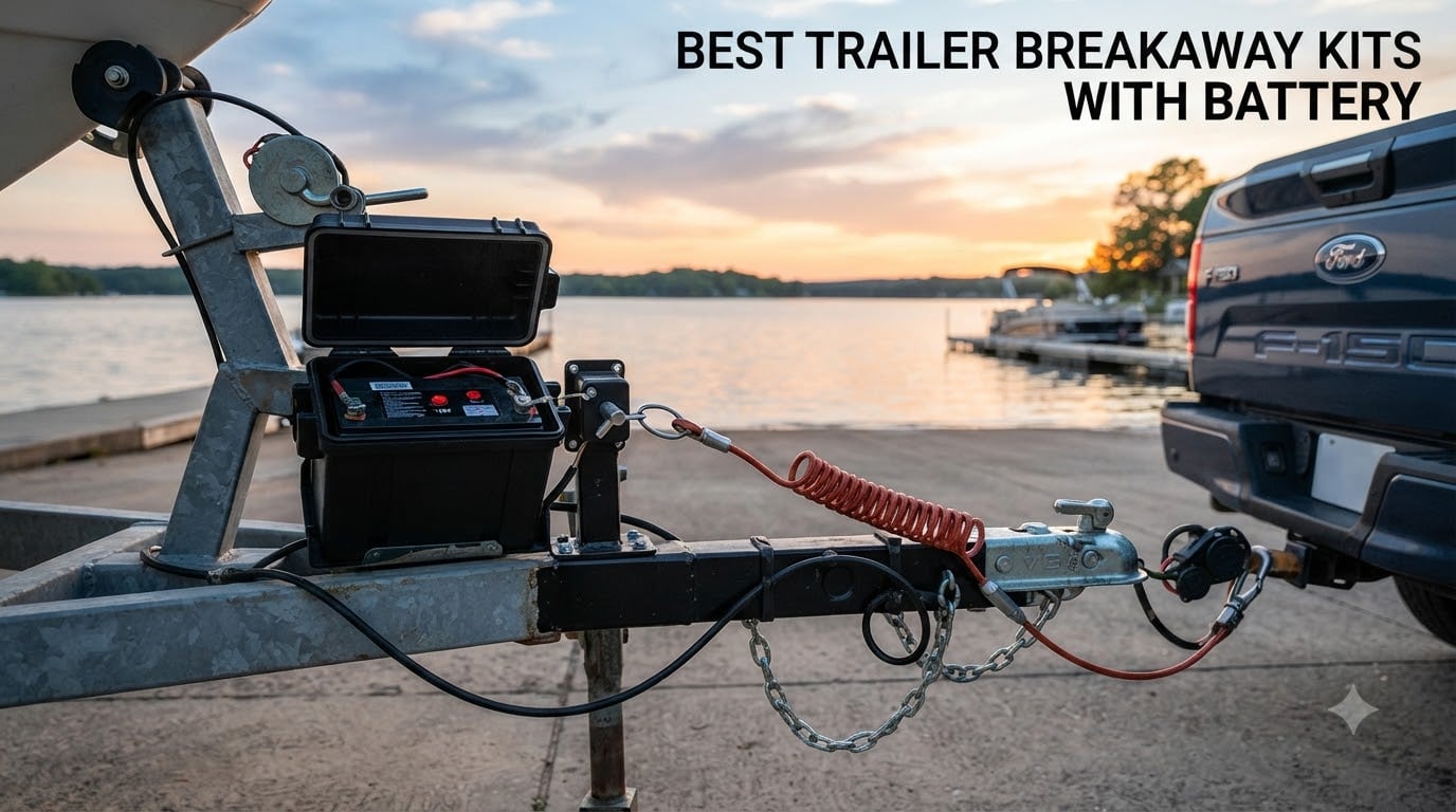 best trailer breakaway kits with battery