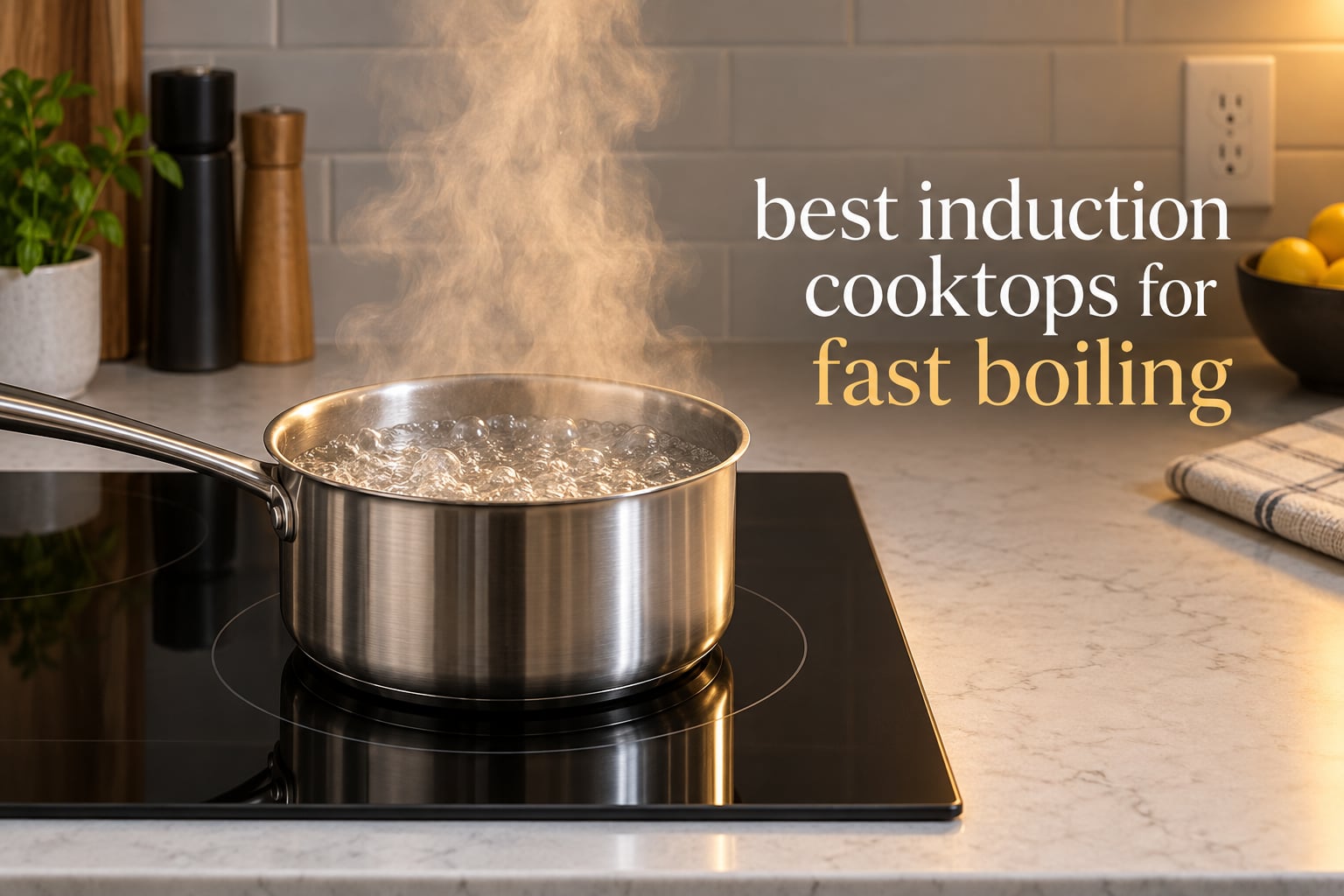 best induction cooktops for fast boiling