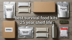 best survival food kits 25 year shelf life