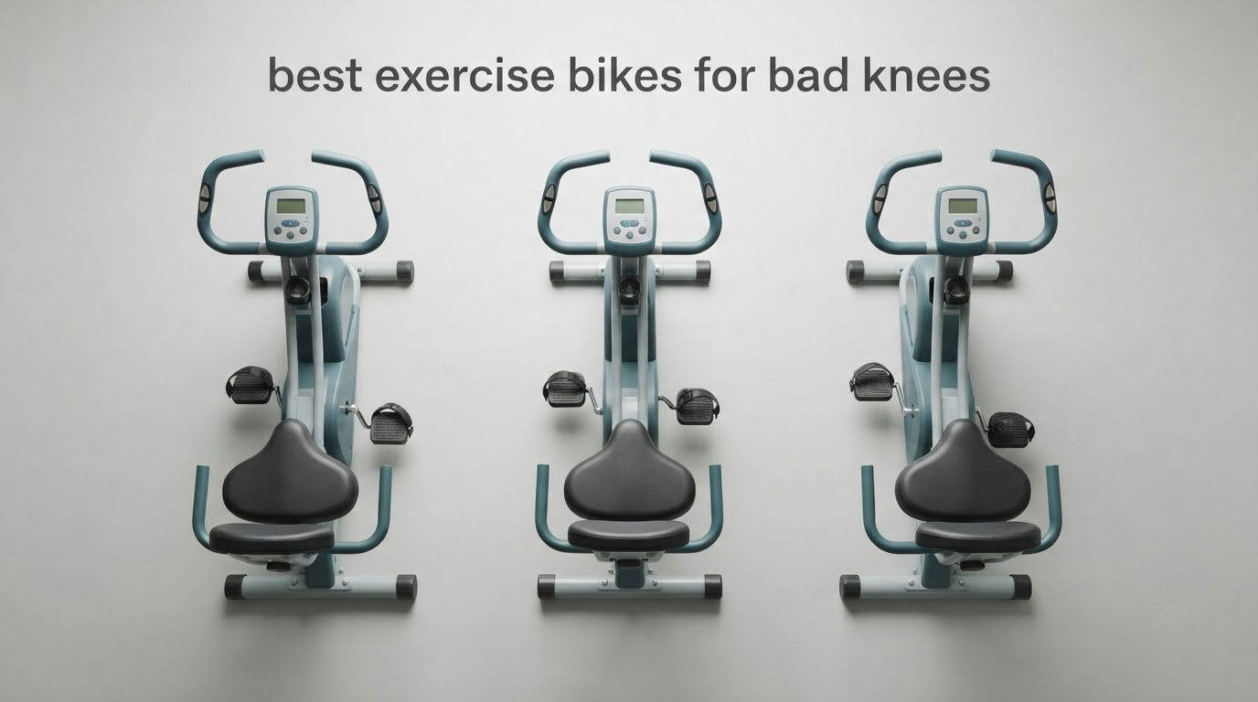 best exercise bikes for bad knees