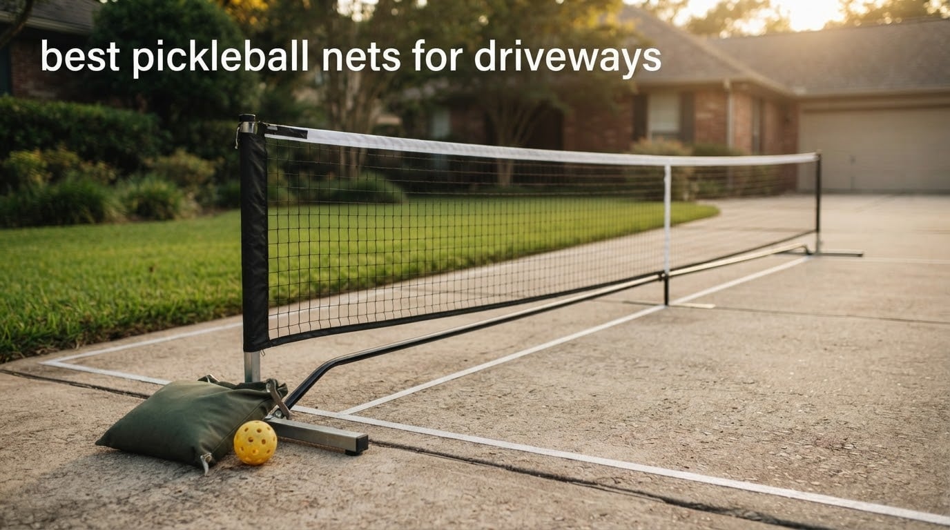 best pickleball nets for driveways