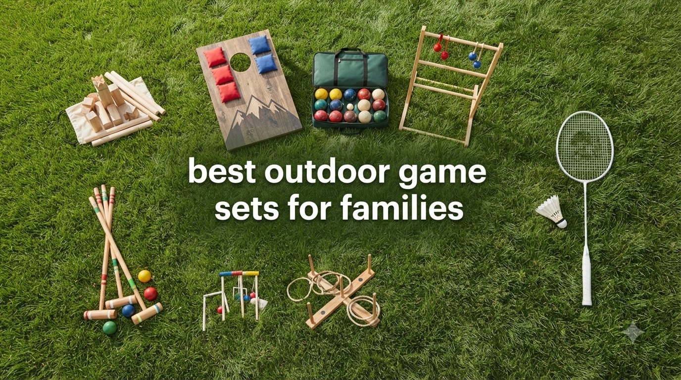 best outdoor game sets for families